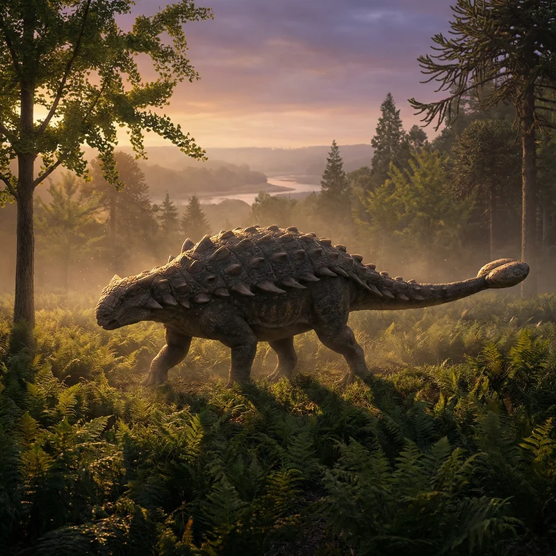 안킬로사우루스 (Ankylosaurus magniventris)