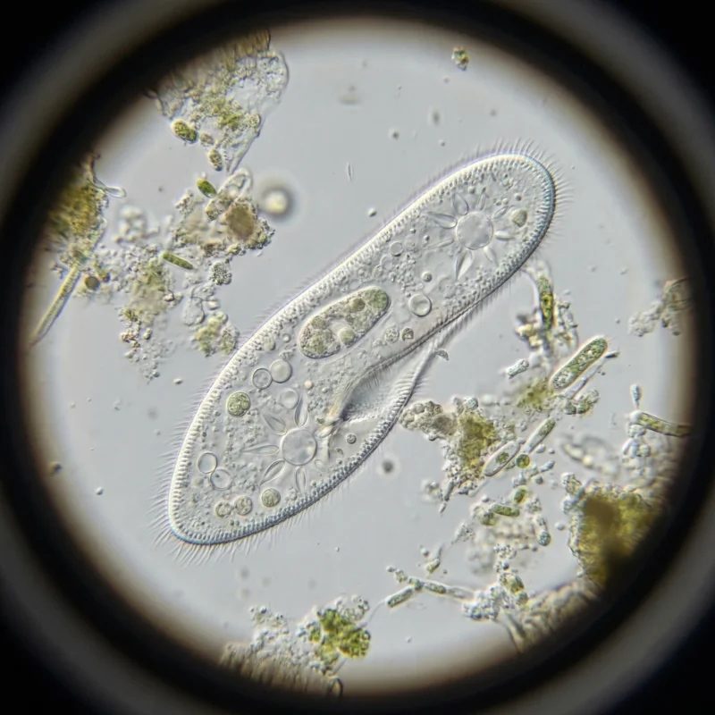 짚신벌레 (Paramecium caudatum)