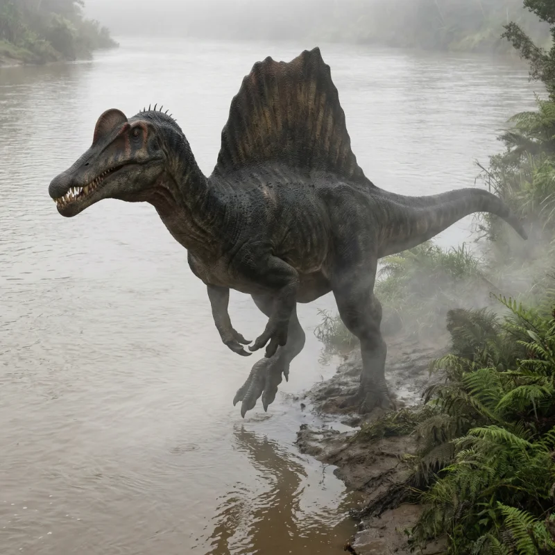 Spinosaurus mirabilis (Spinosaurus mirabilis) 1