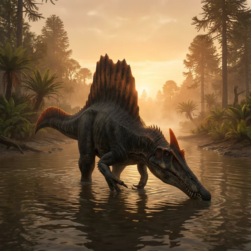 Spinosaurus mirabilis (Spinosaurus mirabilis) 4