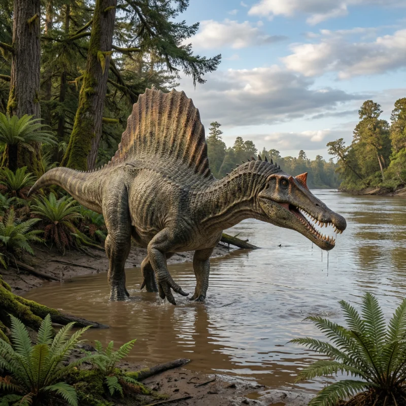 Spinosaurus mirabilis (Spinosaurus mirabilis) 5