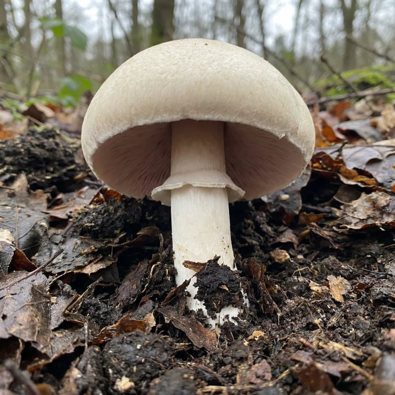 양송이버섯 (Agaricus bisporus)