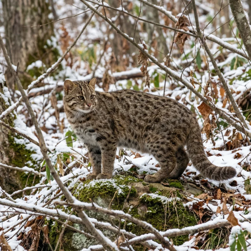 Amur Leopard Cat (Prionailurus bengalensis euptilura) 2