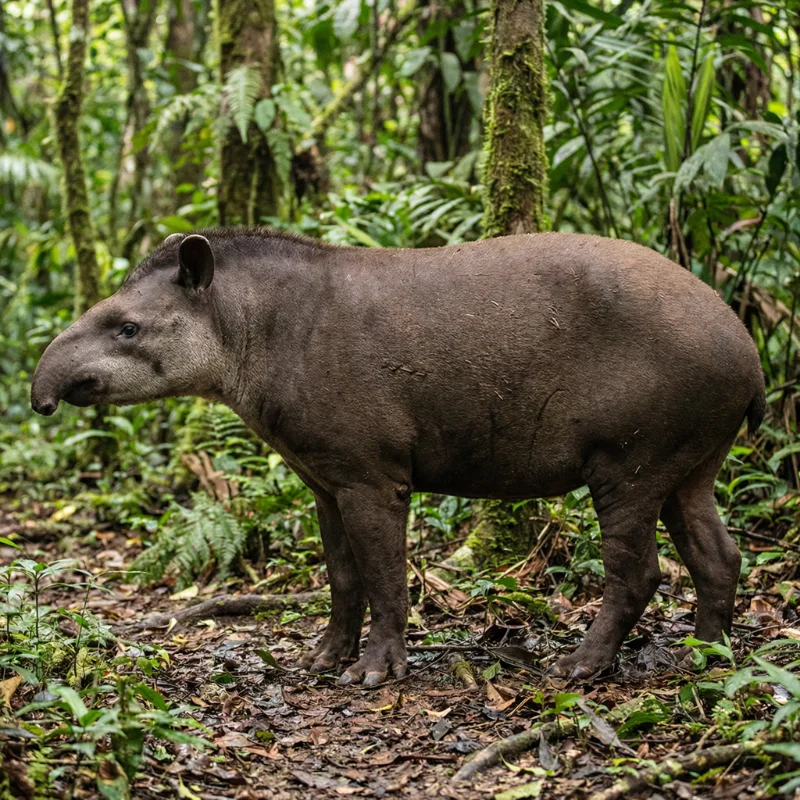 남아메리카타피르 (Tapirus terrestris) 4