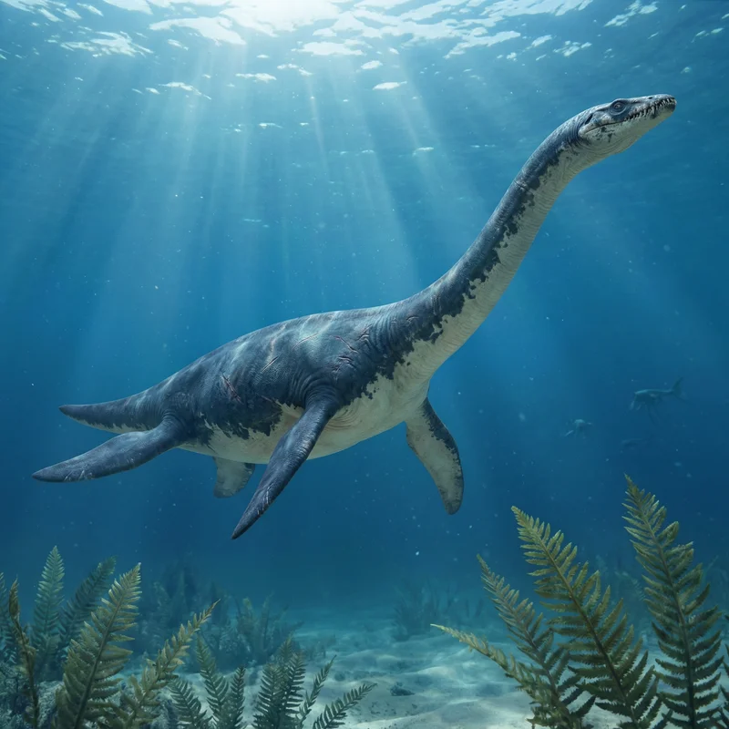 엘라스모사우루스 (Elasmosaurus platyurus)