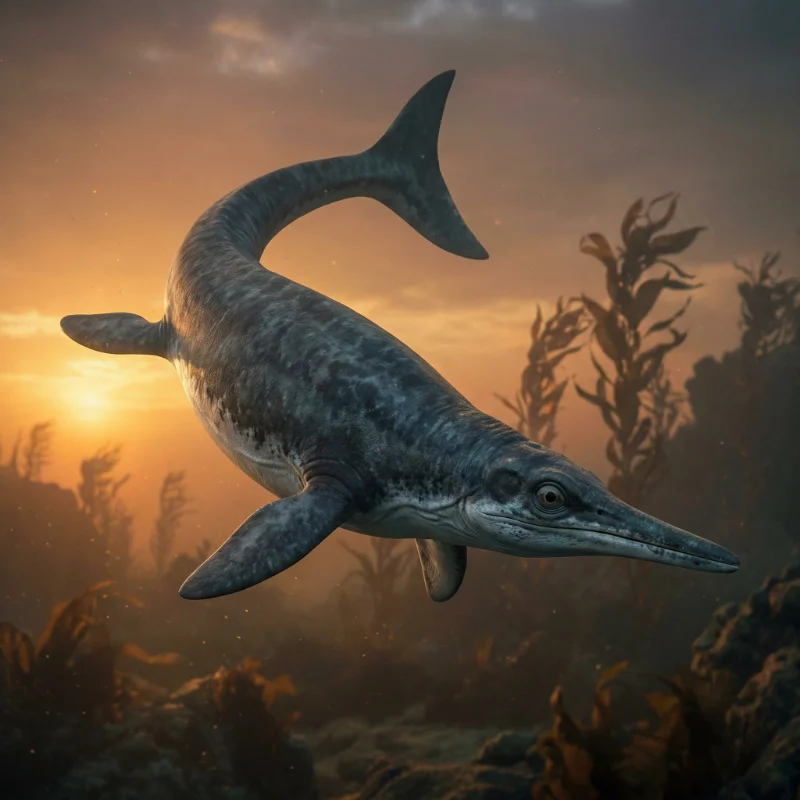 오프탈모사우루스 (Ophthalmosaurus icenicus)