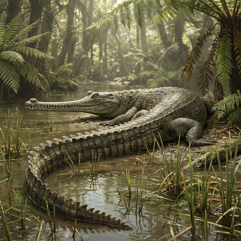 Mystriosuchus (Mystriosuchus planirostris) 1